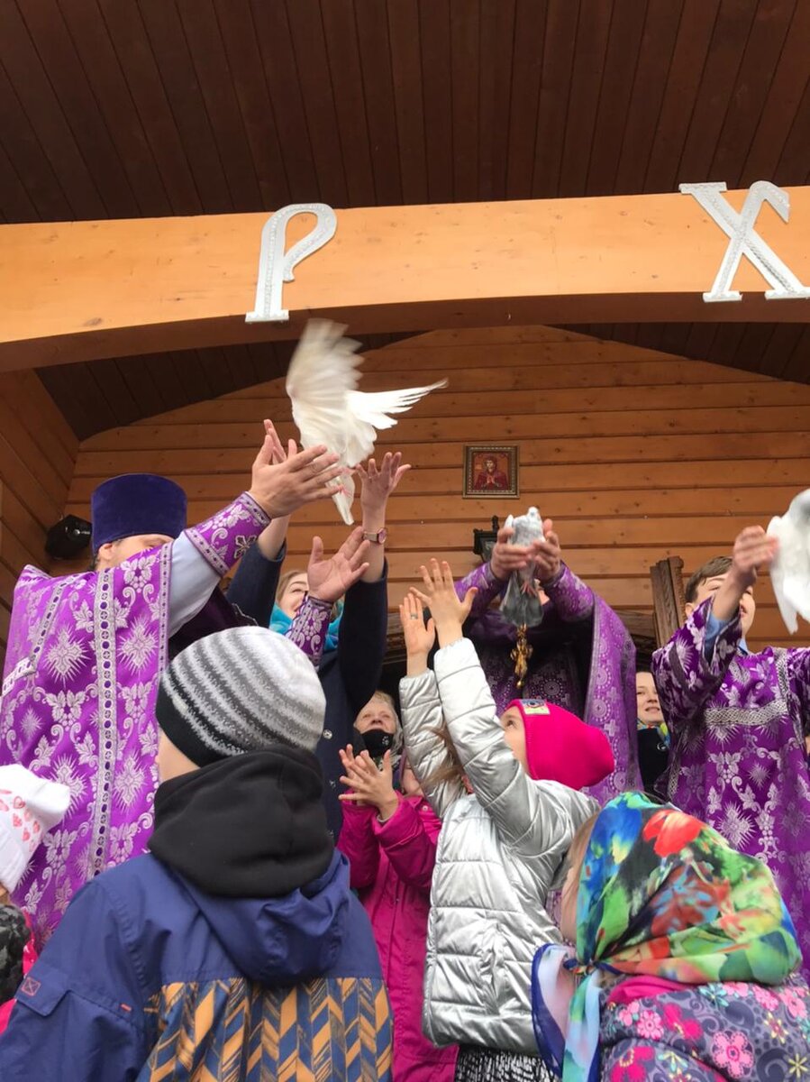 На Благовещение Пресвятой Богородицы. Фото автора