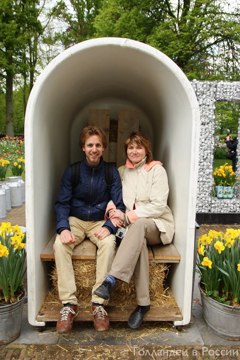 Куда вести русскую Тёщу? В парк Кёкенхоф, конечно. Фото: из личного архива