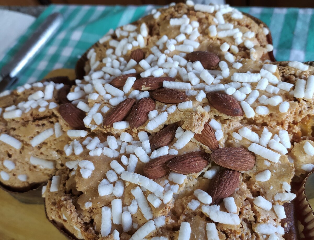 Итальянская Пасхальная Коломба (colomba di Pasqua), фото автора.