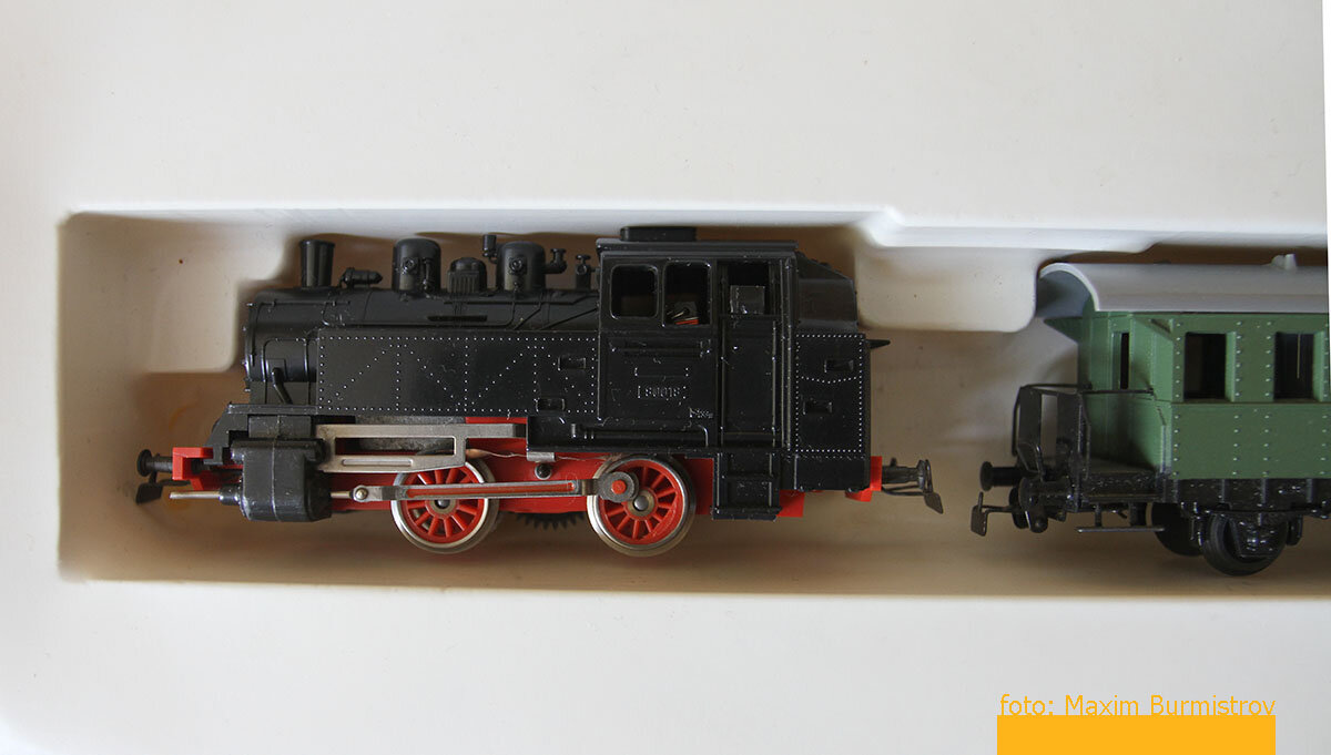 Паровой локомотив в моем стартовом наборе выбран вовсе не случайно.