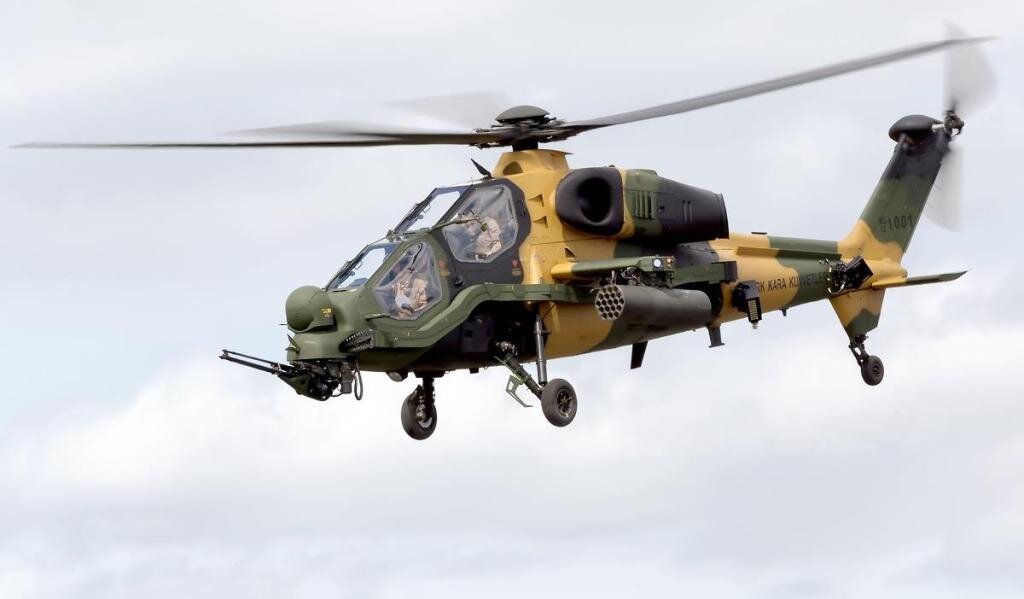 Вертолет ATAK-II. Источник фото: https://www.arms-expo.ru/news/inostrannye-razrabotki/atak-2-apach-po-turetski/