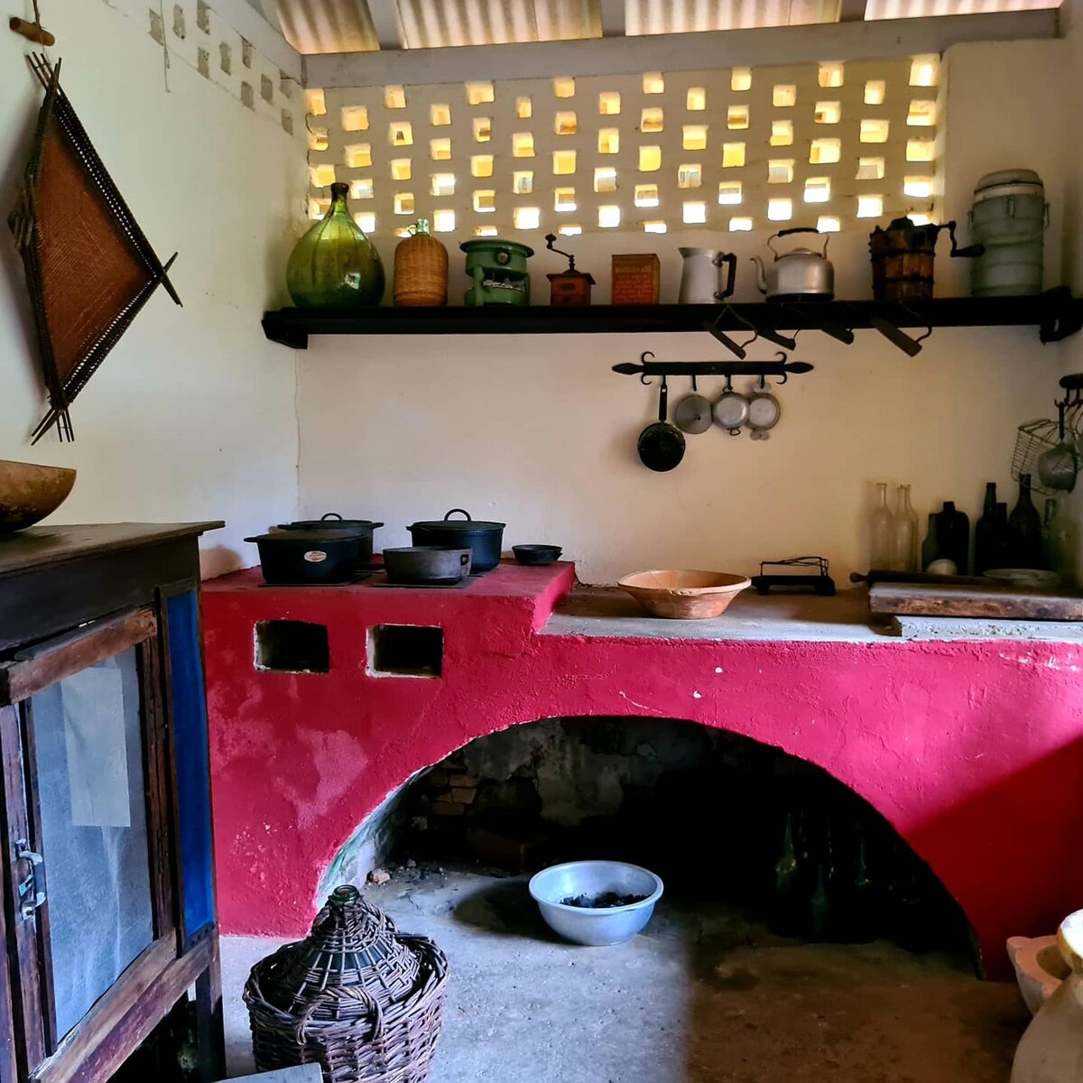 Кухня в типичном гвианском доме 20 в.