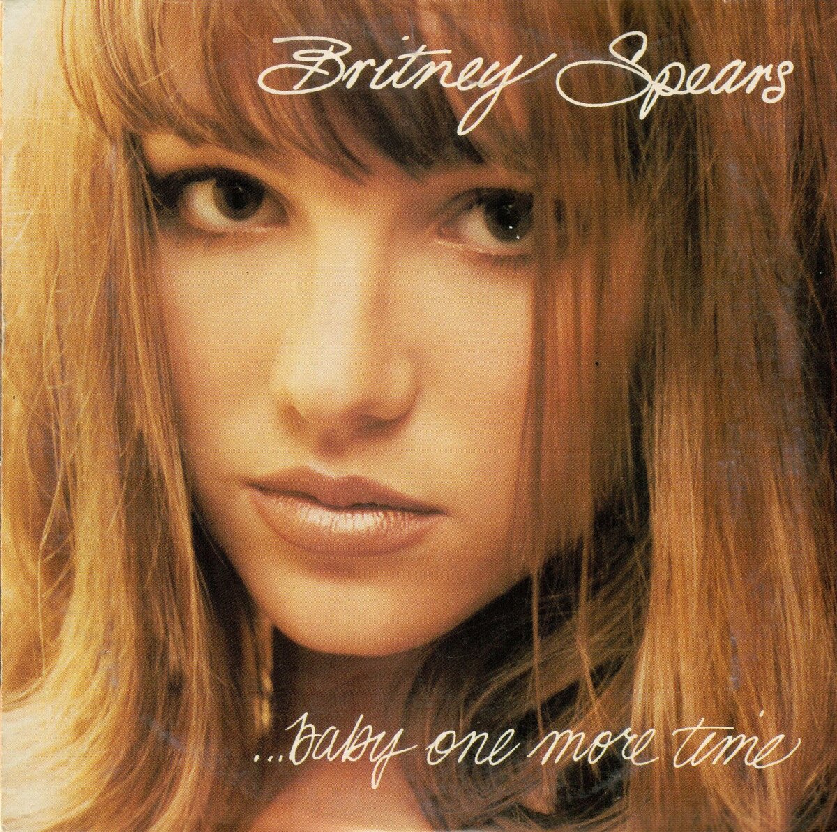 Обложка сингла "...Baby One More Time" американской певицы Britney Spears