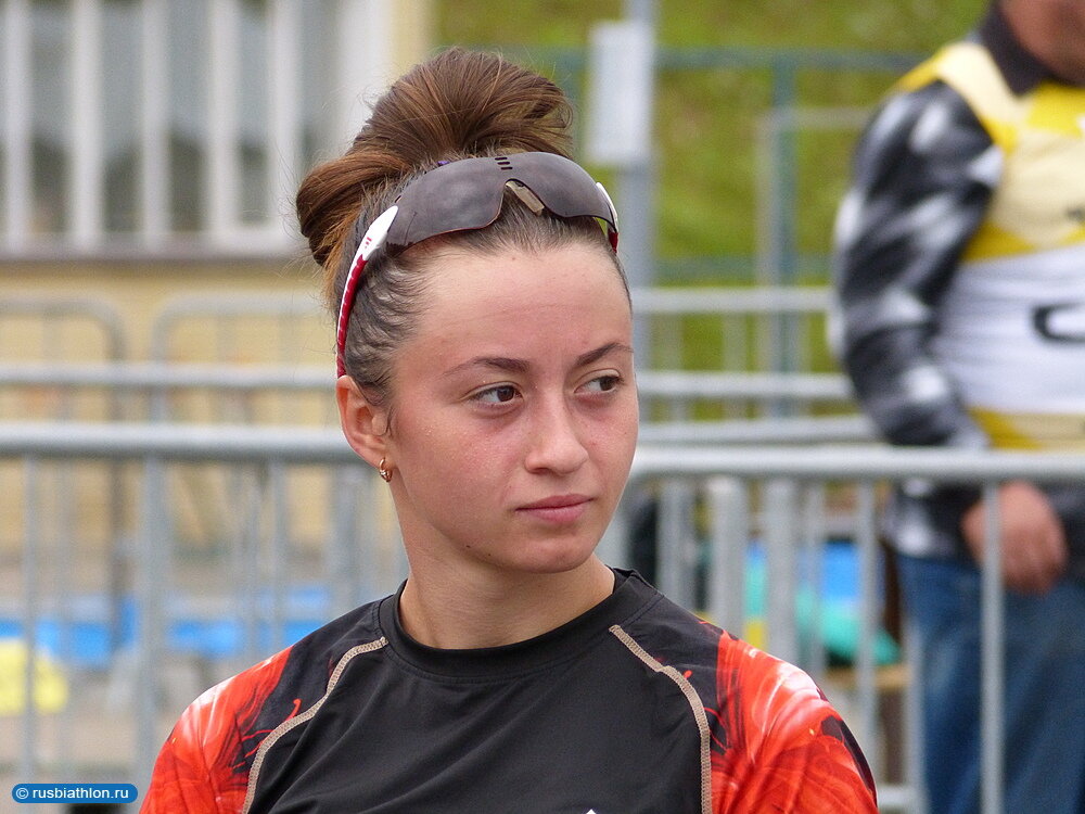 Анастасия Шевченко. Фото с сайта rusbiathlon.ru