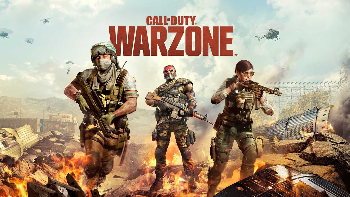 "Постер игры "Call of Duty: Wazone".