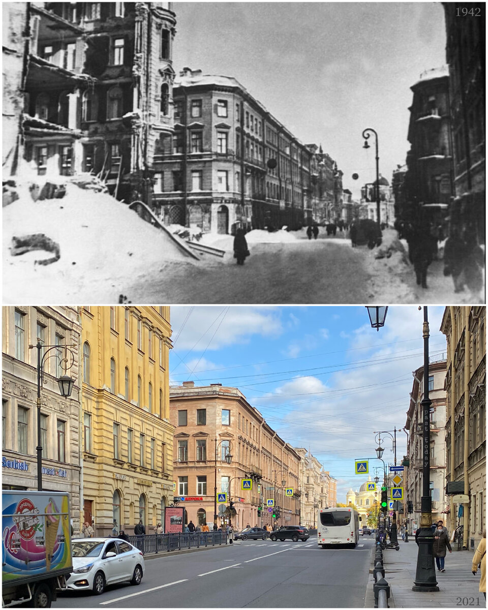 Улица Пестеля Санкт-Петербург 1850