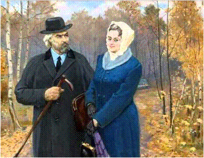 Для иллюстрации взято фото картины художника Григория Гончарова