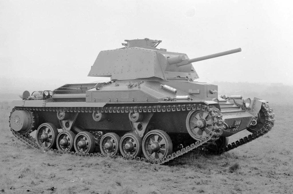 Cruiser Tank A10E1 в исходном виде.