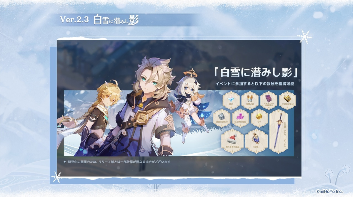 Основной ивент патча 2.3