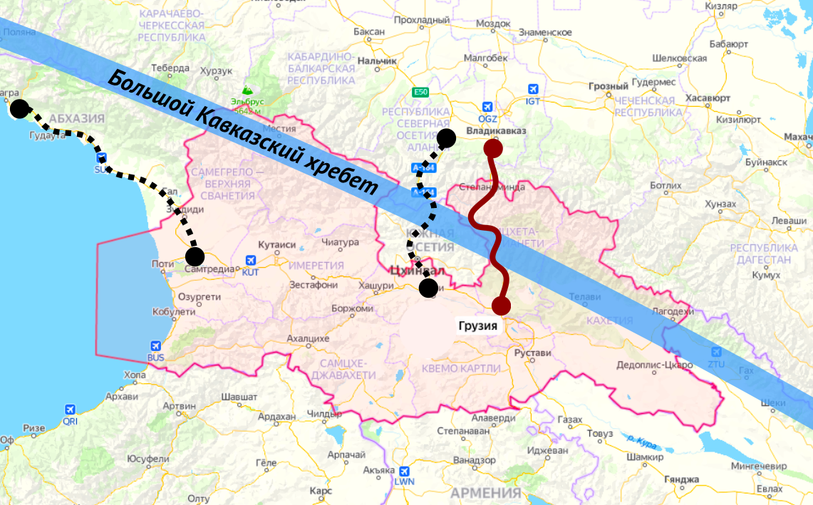 Расстояние до грузии на машине. Дорога Владикавказ Грузия. Трасса Владикавказ Тбилиси. Карта Владикавказ Грузия. Владикавказ граница с Грузией карта.