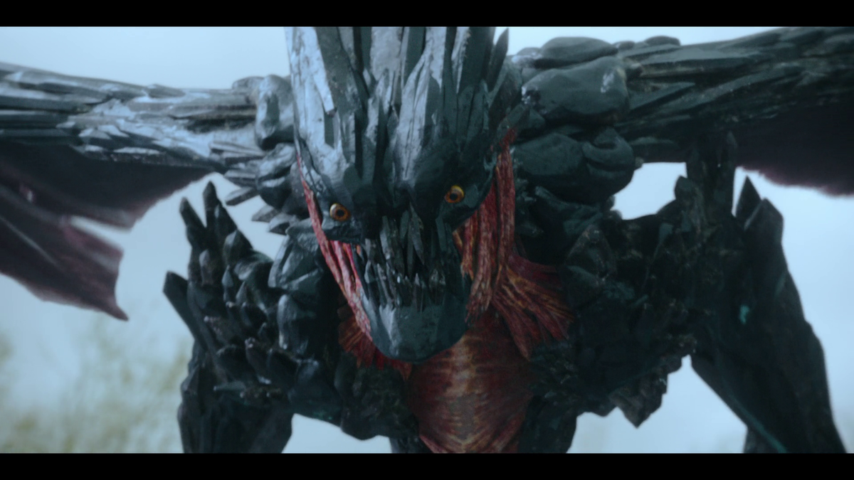 Чернобога сделали летающей горгульей.