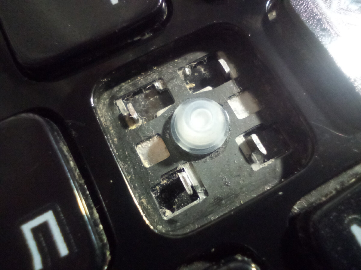 Устройство кнопки в ноутбуке