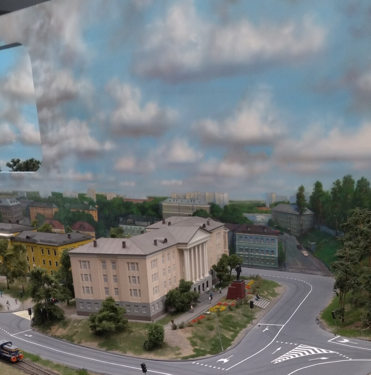 Фрагмент экспозиции музея "Царь - макет". Фото моё. 