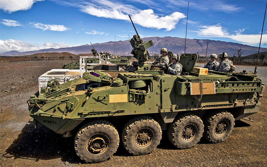 Бронетранспортер Stryker (США). Источник изображения: http://armedman.ru/