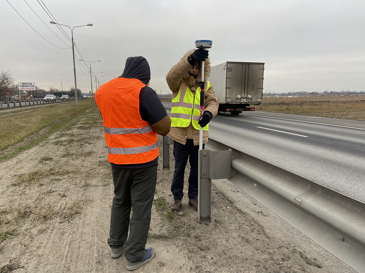Проведение геодезических работ