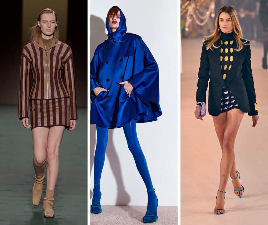 Мини в коллекциях Hermes, Tom Ford, Off-White, осень-зима 2022