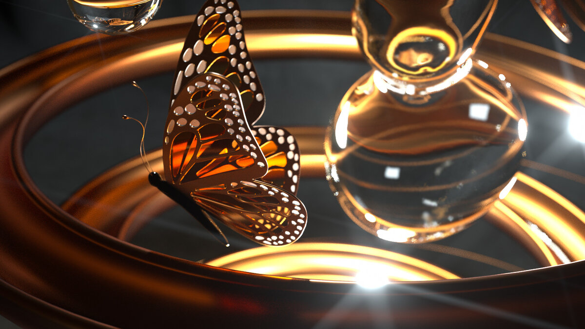 🦋 Данаида монарх