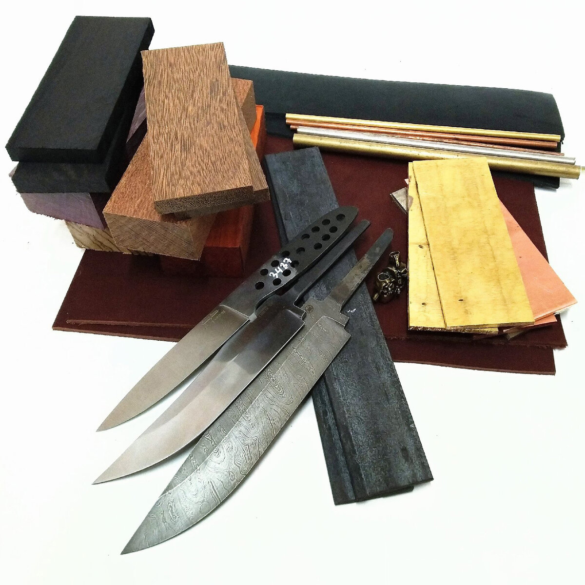 В разнообразии материалов для ножеделия новичок может растеряться