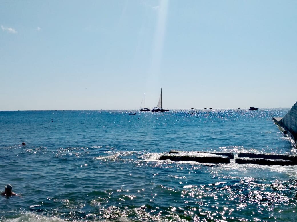 Море в Сочи. Фото автора