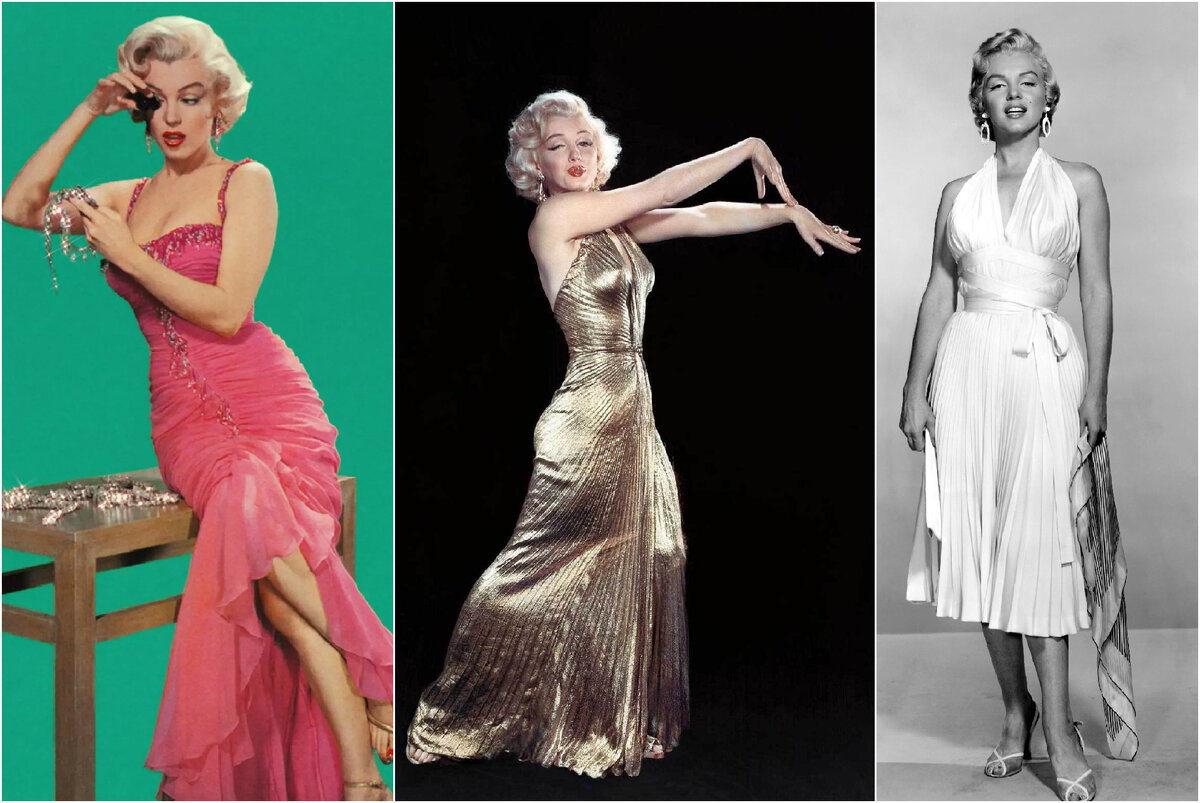С фигурой как у Мэрилин Монро можно позволить себе любой наряд, особенно, если он подчёркивает талию 