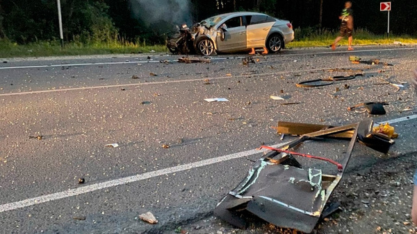 Последствия ДТП с автобусом во Владимирской области. Фото © VK \ "Подслушано автомобилистов \ Владимир"