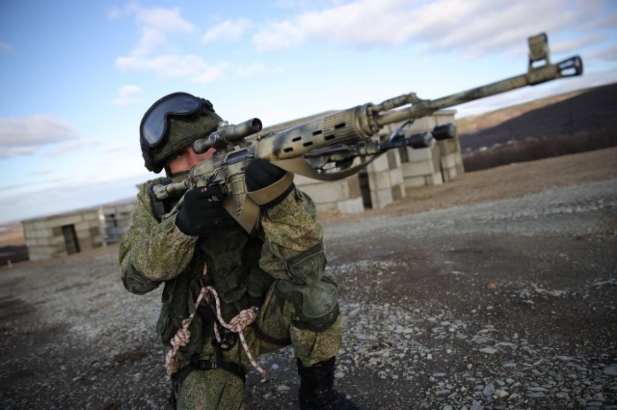   Снайперы уничтожили десятки целей ВСУ с помощью винтовки «Сумрак»