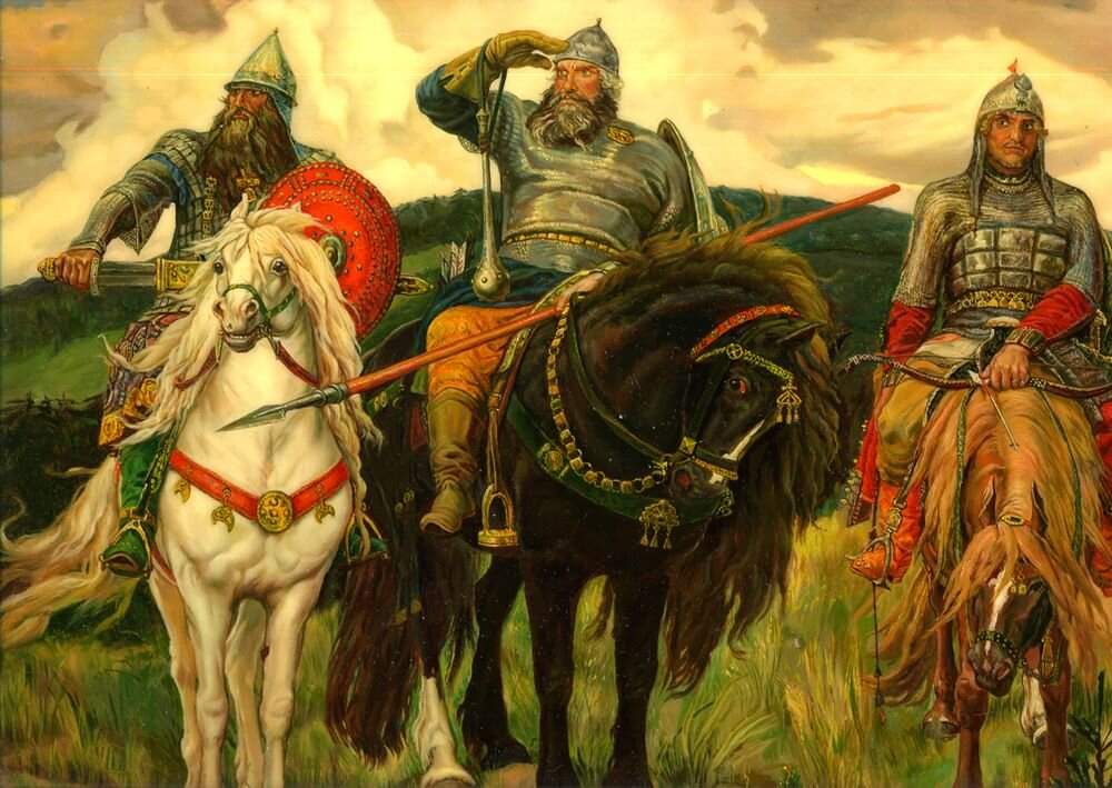 В.М. Васнецов. "Богатыри"