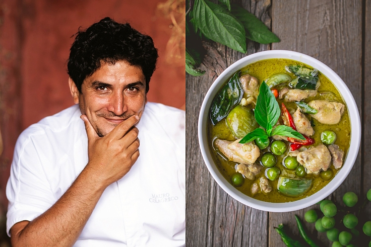 Мауро Колагреко и зелёный карри