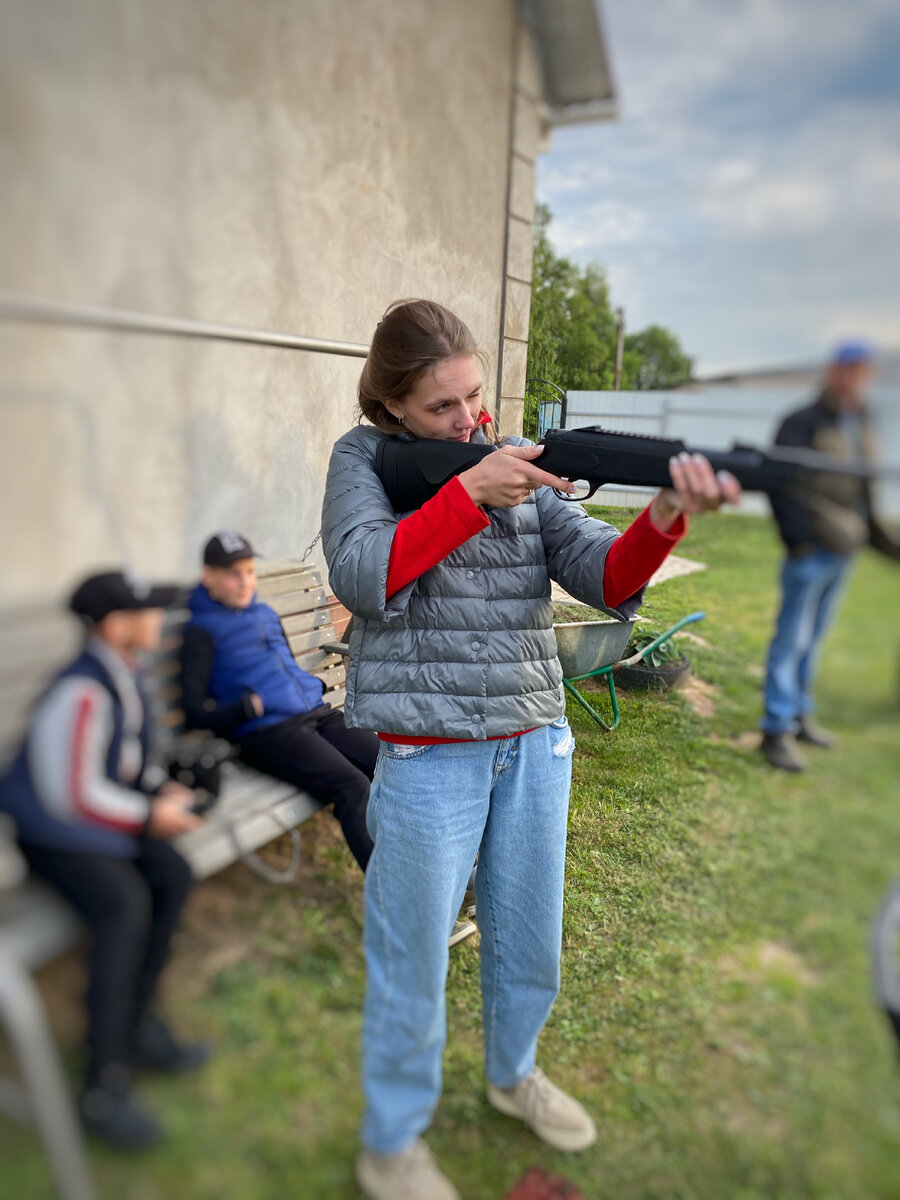 Вижу цель, не вижу препятствий. Или прямое попадание в яблочко)) 