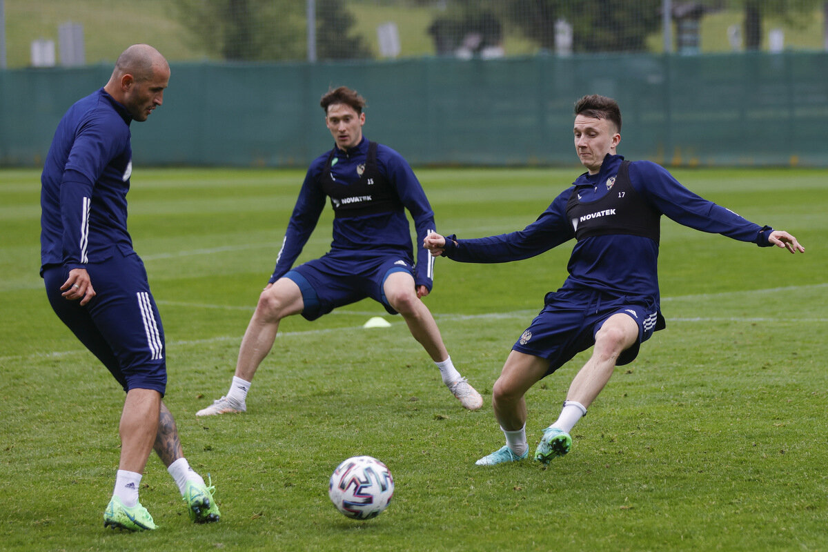 Федор Кудряшов, Алексей Миранчук и Александр Головин