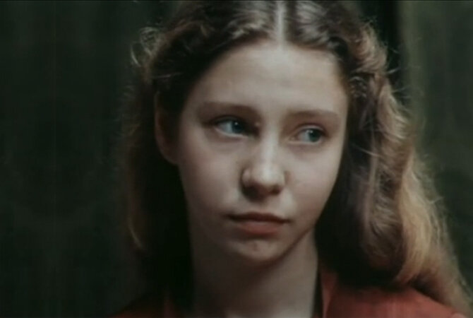 Ольга Мелихова в фильме "Тростинка на ветру", 1980 год