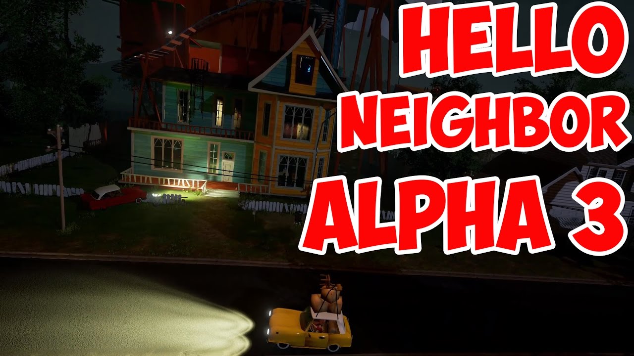 HELLO NEIGHBOR ALPHA 3 НОВЫЙ ОГРОМНЫЙ ДОМ! HELLO NEIGHBOR REBORN ОБЗОР!  ПРИВЕТ СОСЕД ALPHA 3 СЕКРЕТЫ