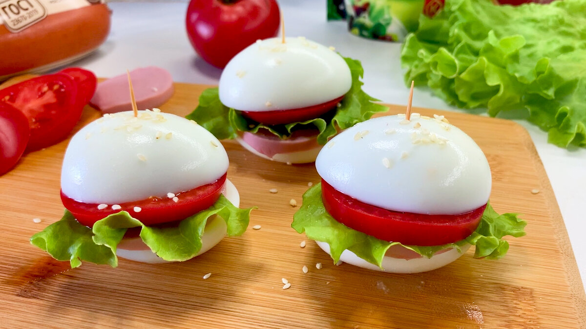 Яичные гамбургеры