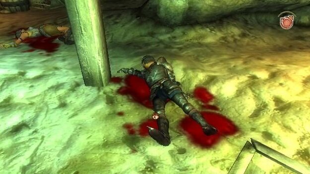 Мертвый боец компании "Черный Лес"