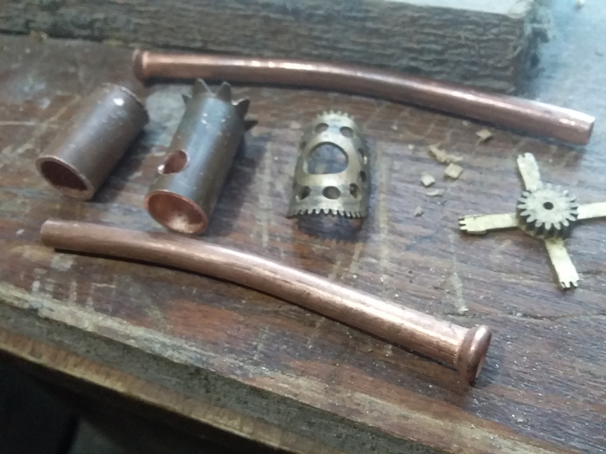 Заготовки для двух трубок