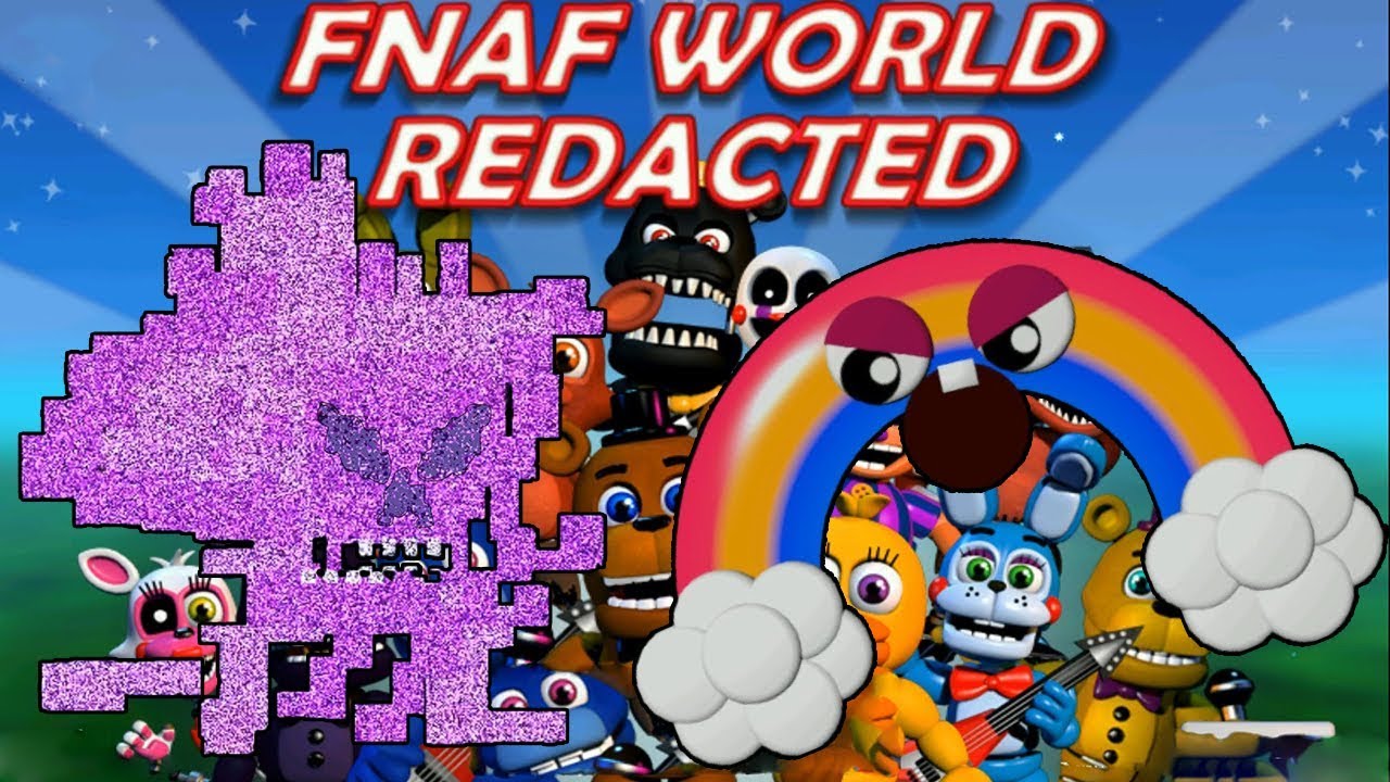 FNaF World Redacted Победа Над РАДУГОЙ и ФИНАЛЬНЫМ Боссом