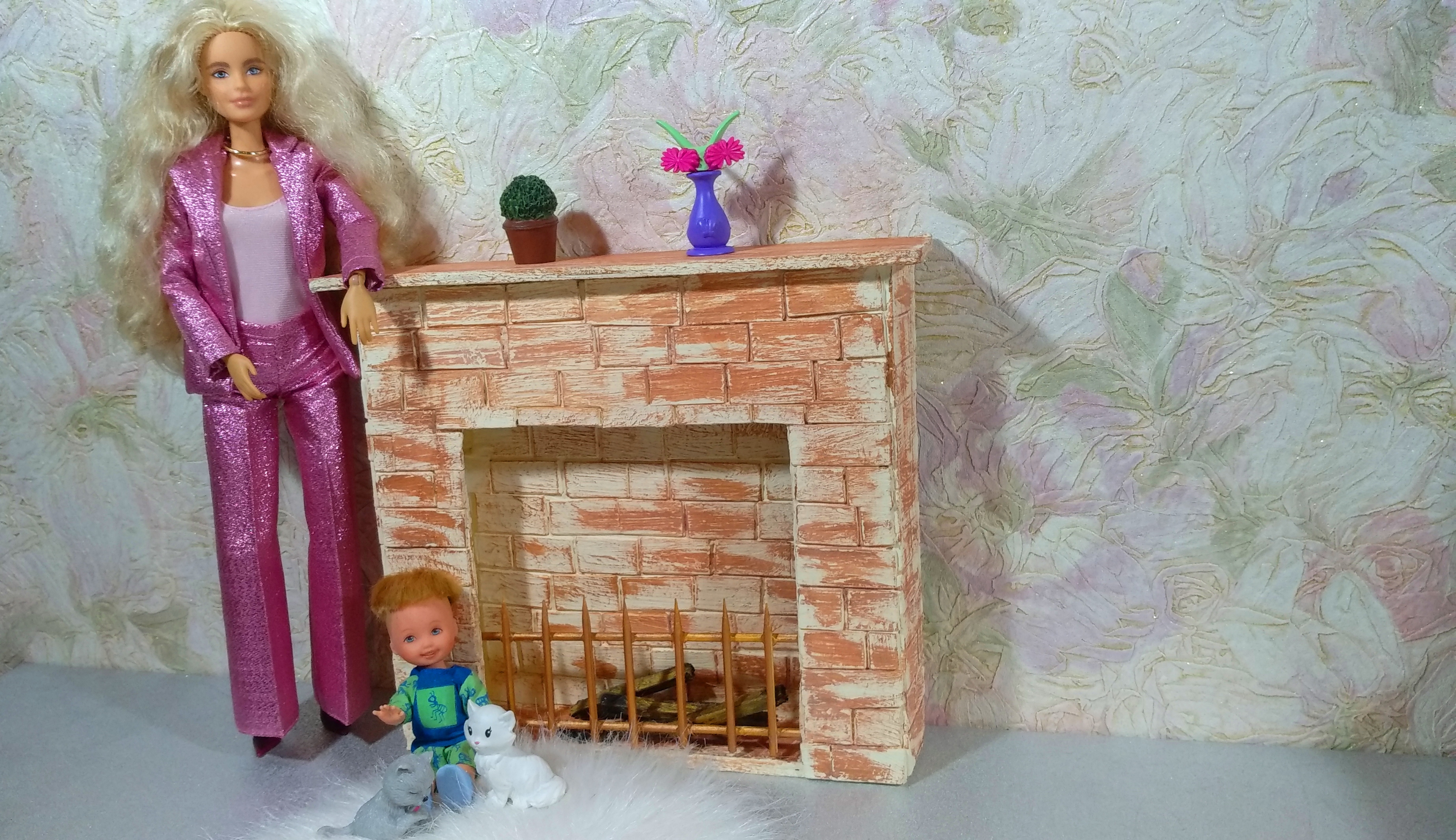 DIY для дома Барби | Как украсить домик для кукол | Декор кукольного домика Барби своими руками