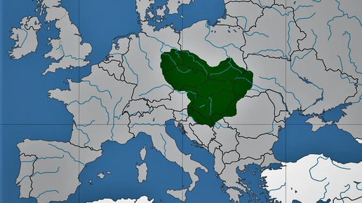 Карта моравии времен кирилла и мефодия