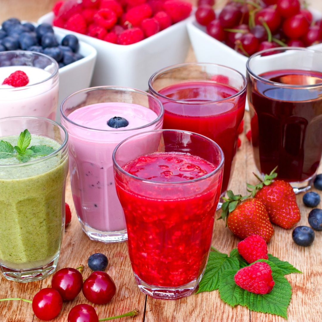 Смузи - один из лучших летних напитков, утоляющих жажду