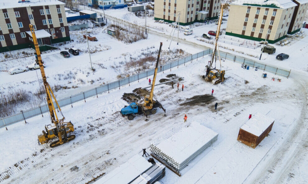    В Яр-Сале началось строительство нового жилого комплекса