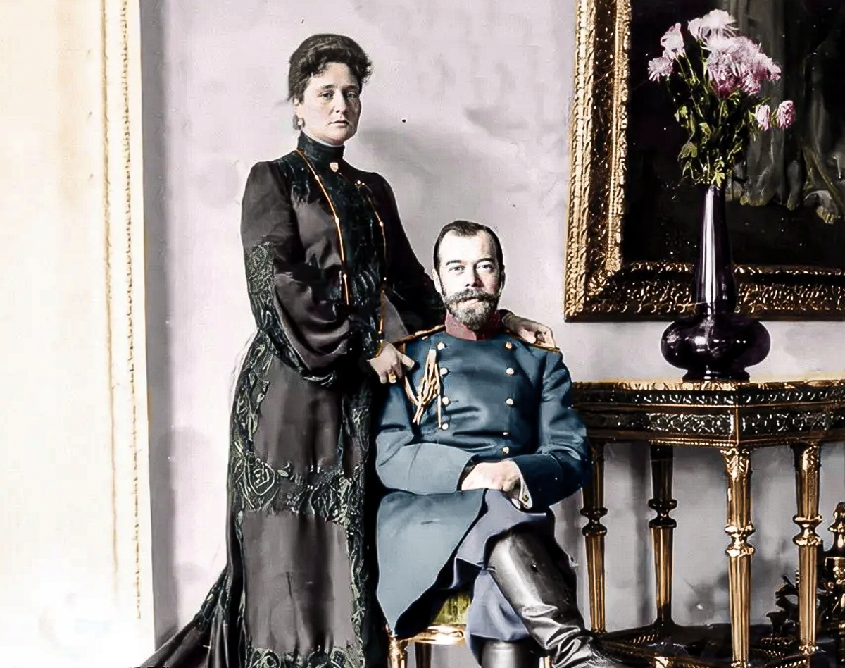 Александра Феодоровна и Николай 2 Романова