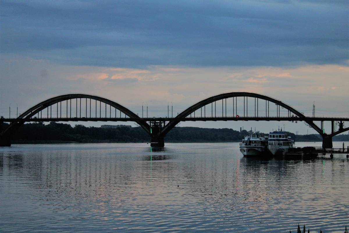 Волжский мост.