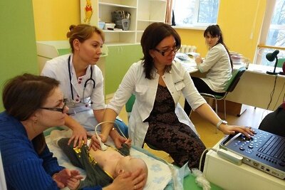    Прием у главного внештатного детского кардиолога Минздрава Московской области Альфии Дроздовой в Подмосковье © Пресс-служба Министерства здравоохранения Московской области