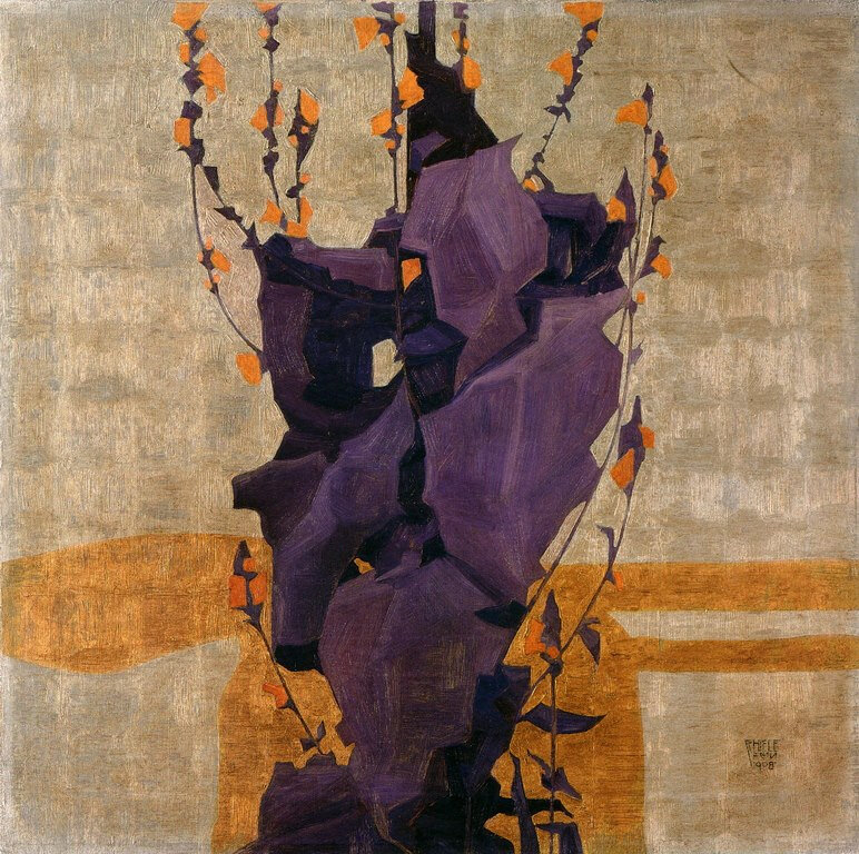 Эгон Шиле, "Цветы"