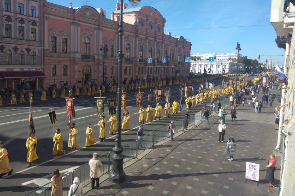    Трезвенники проведут крестный ход в Петербурге