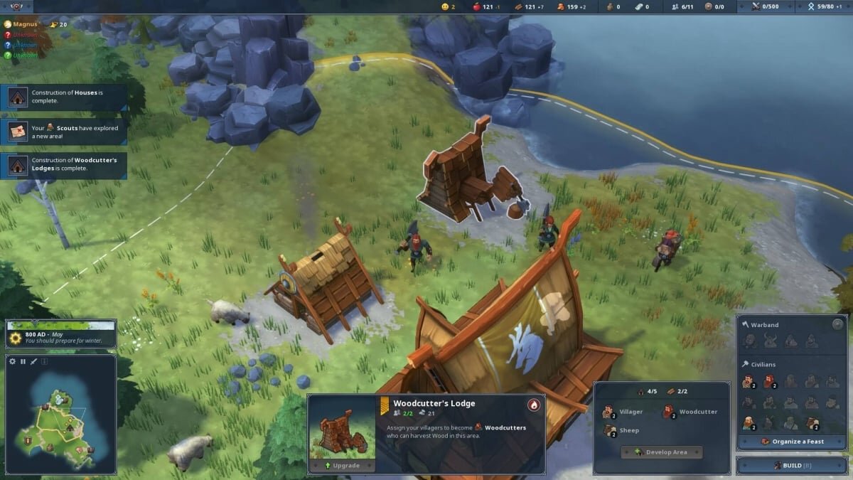 Northgard. Полезные советы для уверенного начала | Coop-Land | Дзен