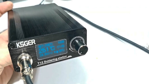 Паяльник KSGER T12. Наконец-то купил себе нормальный паяльник ...