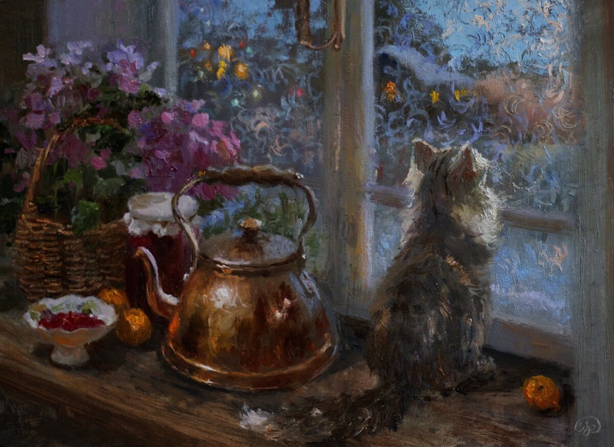 Автор картины Владимир Жданов 