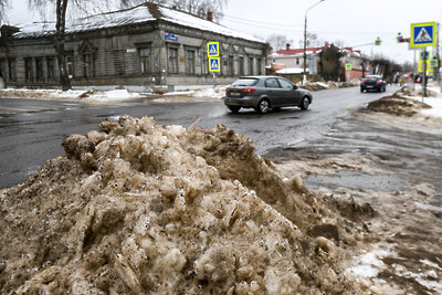    Улица в подмосковном городе Ногинск ©Пелагия Тихонова РИАМО