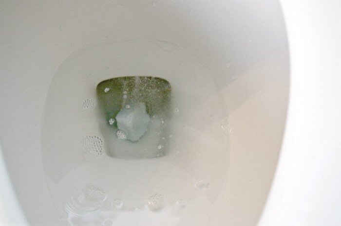 El inodoro es portador de millones de bacterias y gérmenes. Limpiar el baño no es una tarea agradable.-5